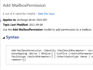 Permissions