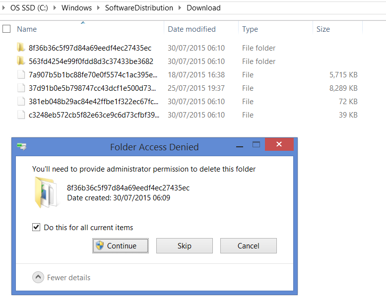 Rename Softwaredistribution Folder Windows 10